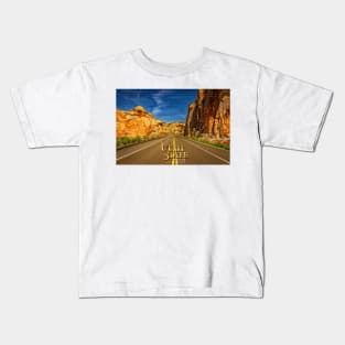 Utah State Route 12 Scenic Drive Kids T-Shirt